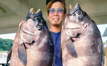 【釣果速報】玄界灘のイシダイ釣りで3.2kg筆頭に良型複数安打（福岡）