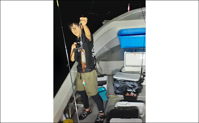 【釣果速報】大分沖の夜焚きイカ釣りでケンサキイカ好ヒット（大分・熊本）