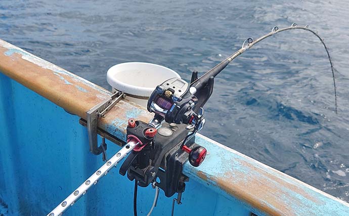 コマセ釣りで本命シマアジ2匹キャッチ【三重】釣果横取りのサメに大苦戦
