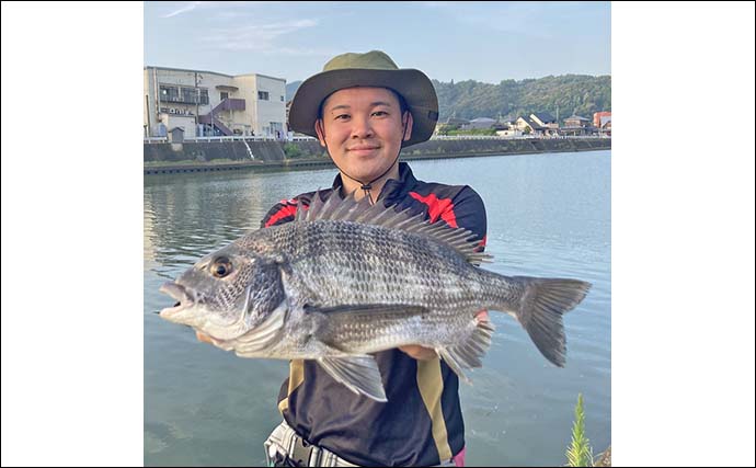 河川でのフカセ釣りで43cm頭にチヌ2桁【長崎・川棚川】夕方3時間で達成