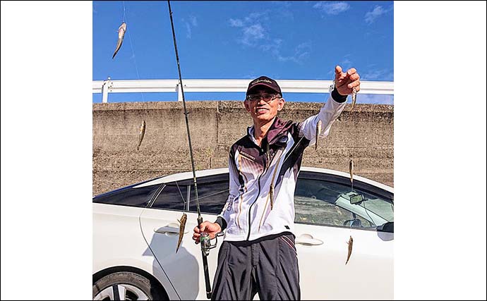 佐奈川河口での餌ハゼ釣りで本命250匹超え【愛知】釣果は買い取り店へ持ち込み