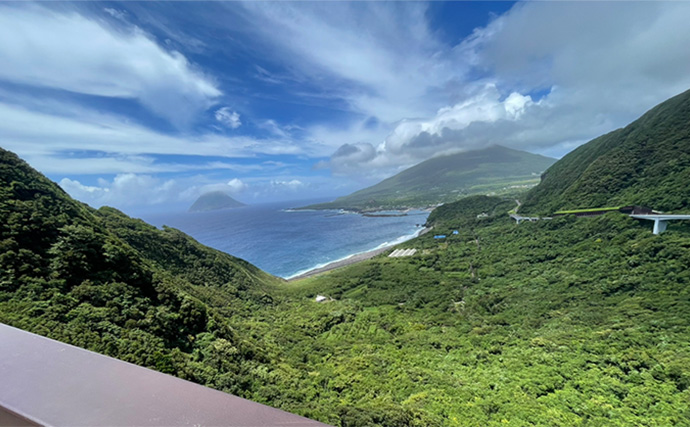「八丈島」で観光合間にファミリーフィッシング　カンパチにヤガラと対面