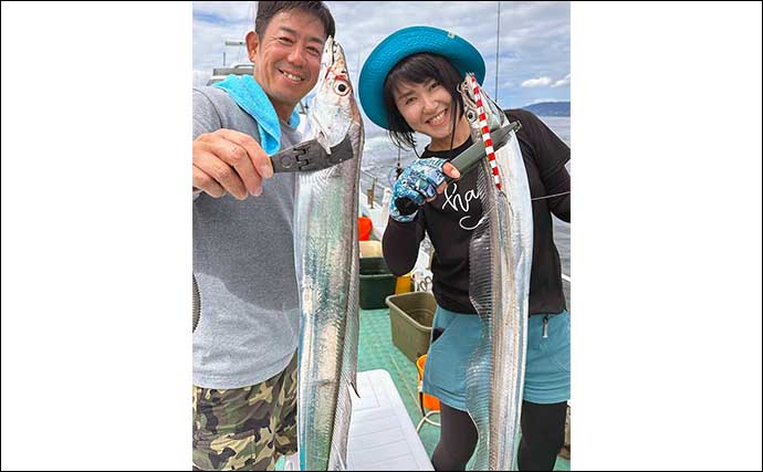 【釣果速報】島原沖タチウオ釣りでジギング＆テンヤともに順調（大分・熊本）