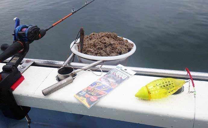 金谷沖のLTアジ釣りで美味な「金アジ」好捕【千葉・光進丸】クロダイにイナダも登場