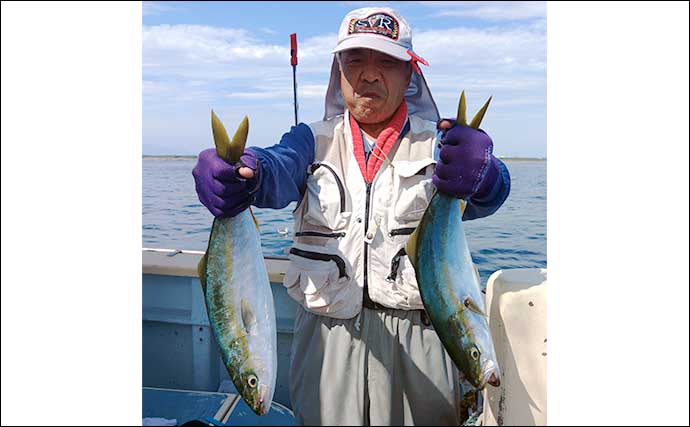 相模湾のライト五目船で65cm頭にワラサ＆イナダをキャッチ【まごうの丸】