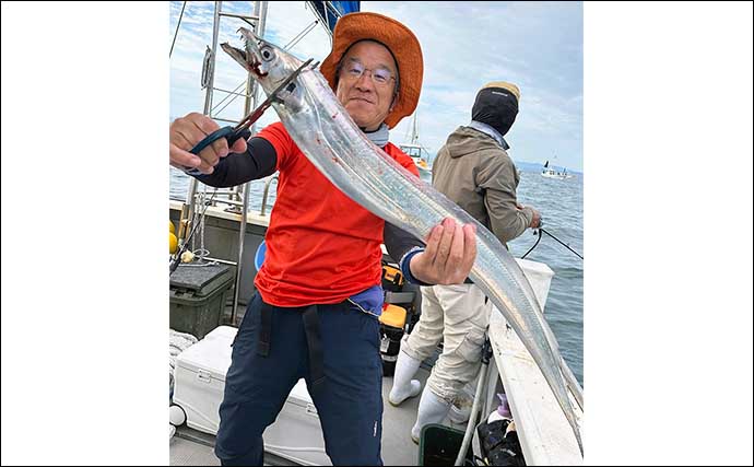 【釣果速報】タチウオ船で良型混じりに釣る人40尾超えと好調（大分・熊本）