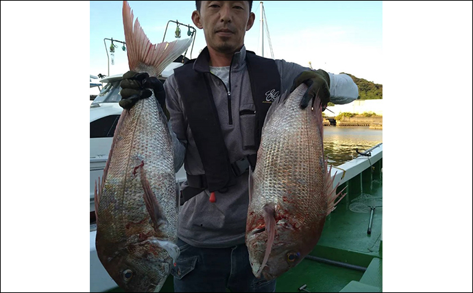 【釣果速報】落とし込み釣りでヒラマサにマダイなど大型魚続々（福岡）