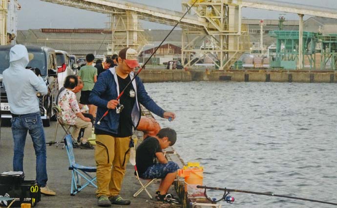 四日市港でのサビキ釣りでアジ・イワシ・サッパをキャッチ【三重】