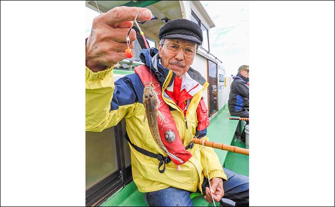 東京湾の船ハゼ釣りで16cm頭に釣る人91尾と好調【深川冨士見】