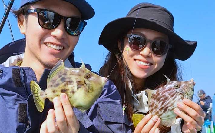 関東エリアの【船釣り特選釣果】 東京湾で船カワハギ釣りが好スタート