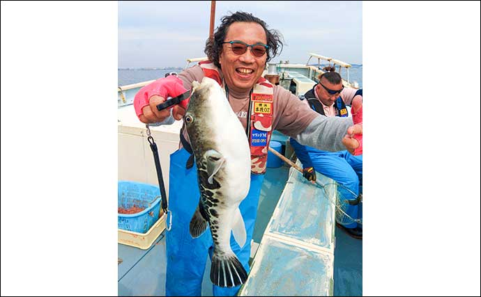 ライト五目船でイナダにシロアマダイ含みで多彩魚種登場【茅ヶ崎・まごうの丸】