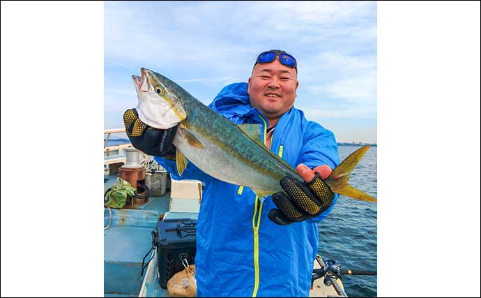 ライト五目船でイナダにシロアマダイ含みで多彩魚種登場【茅ヶ崎・まごうの丸】