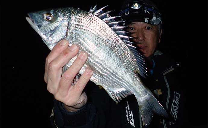 堤防での夜釣りで20cm級アラカブ連発【熊本】仕掛けは「ジグヘッド+虫エサ」