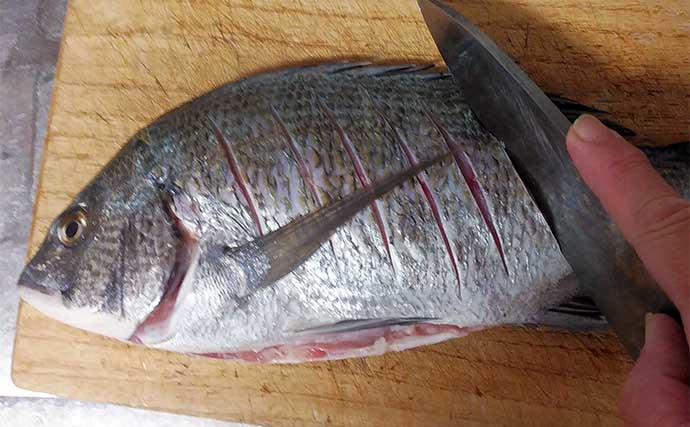 釣魚で作る「簡単」レシピ：メイタの丸干し　冷蔵庫で一晩干せば食感アップ