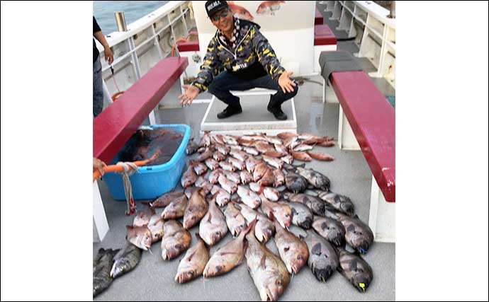 【釣果速報】イカ泳がせ＆五目釣りでアラにタカバと美味な高級根魚続々（福岡）