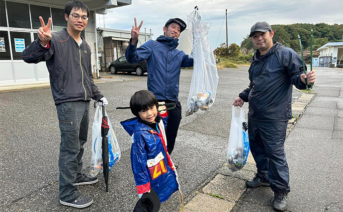 漁港の清掃ボランティアに参加したら2tトラックいっぱいのゴミが集まった【福井】