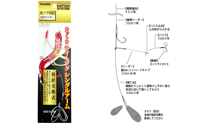 「フグのカットウ釣りは適応力が命」 どんな状況でも対応可能な仕掛けとは？