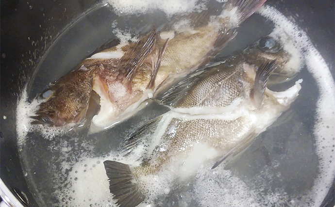 釣った魚で作る「シンプルだけど絶品」レシピ：メバル＆アラカブの塩煮
