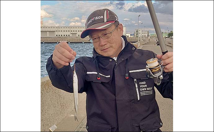 碧南海釣り広場でのサヨリ釣りで本命3尾と対面【愛知】温排水が釣果のキモか？