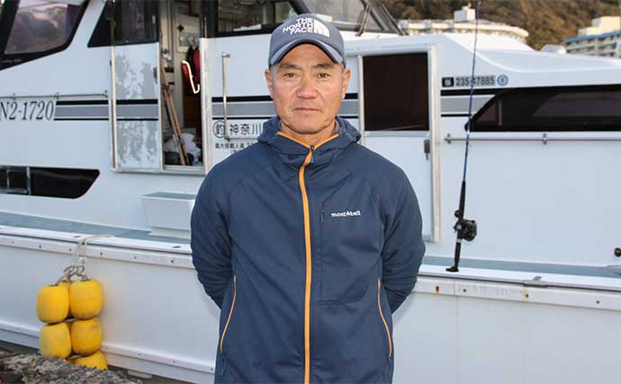 船でのコマセ五目釣りで大型アジにマダイにクロムツと多彩【神奈川・洋征丸】