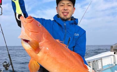 【沖釣り最新釣果】オフショアジギングで8kgの大型スジアラ登場（佐賀・…