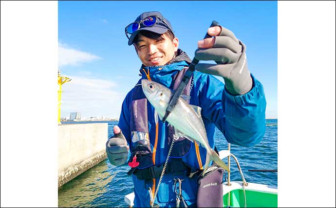 東京湾LTアジ釣行でトップ95尾【千葉・林遊船】ライン引き釣法が効率的