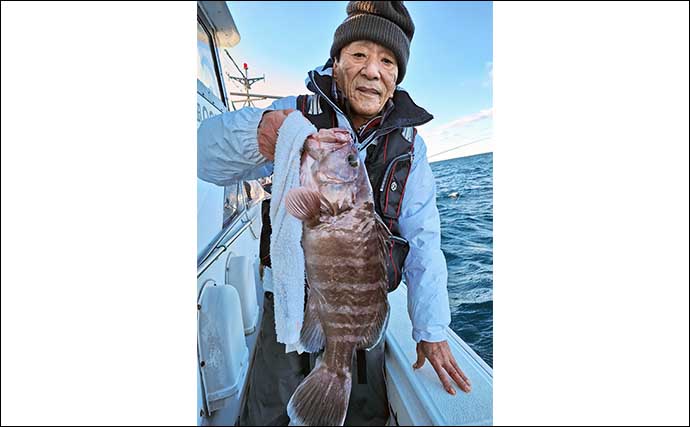 【船のエサ釣り釣果速報】根魚五目釣りで大型チカメキントキ好捕（福岡）