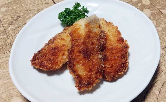 釣った魚で「おつまみ」レシピ：ヘダイのカツレツ　揚げ焼きがポイント