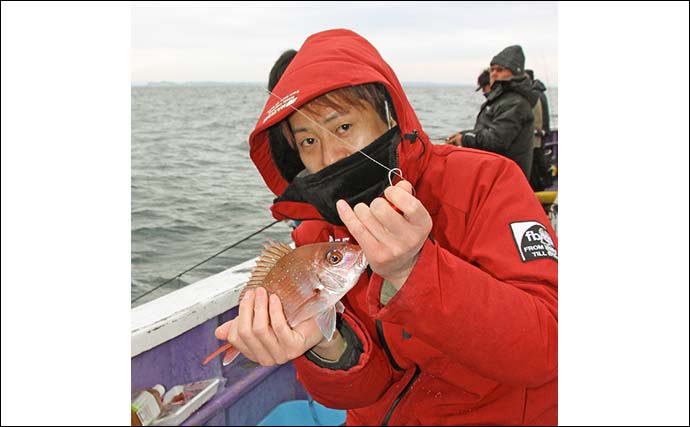 テンヤマダイ釣りで食べごろサイズのマダイを連打【千葉・つる丸】