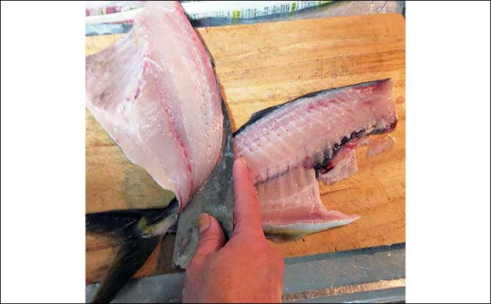 釣った魚で作る「おつまみ」レシピ：シマアジの塩ダレ　オリーブオイルが鍵