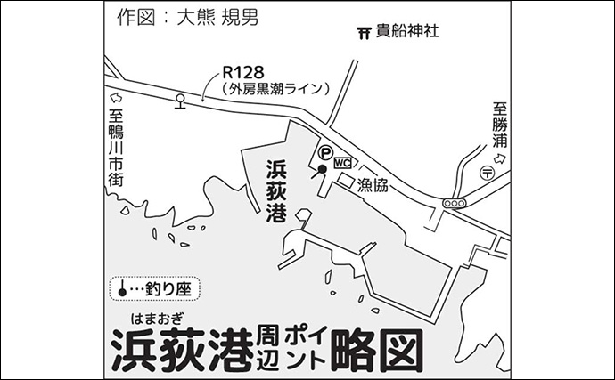 堤防サビキ釣りでアジ8尾【千葉・興津東港】カマスも回遊中