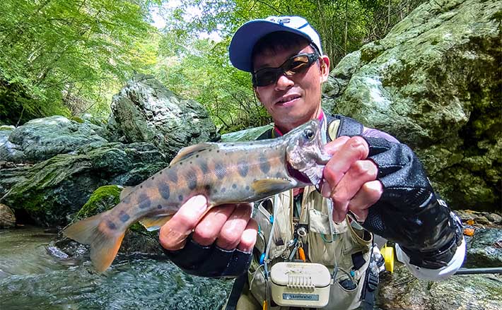 季節毎に異なる渓流エサ釣り攻略法を解説 メインターゲットはヤマメ