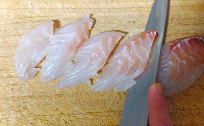 釣魚で作る「お手軽」レシピ：ヘダイのみそマヨ　調味料との相性ばっちり