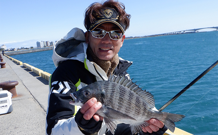 冬に楽しむ「浜名湖のクロダイフカセ釣り」攻略 『砂揚場』に