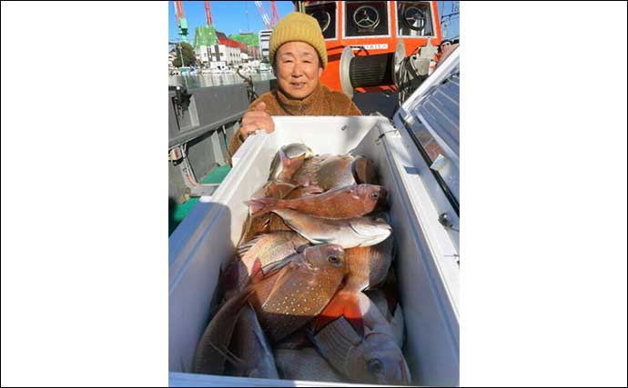 【釣果速報】メダイ五目釣りで8kg超え良型本命がゲスト混じりで浮上（福岡）