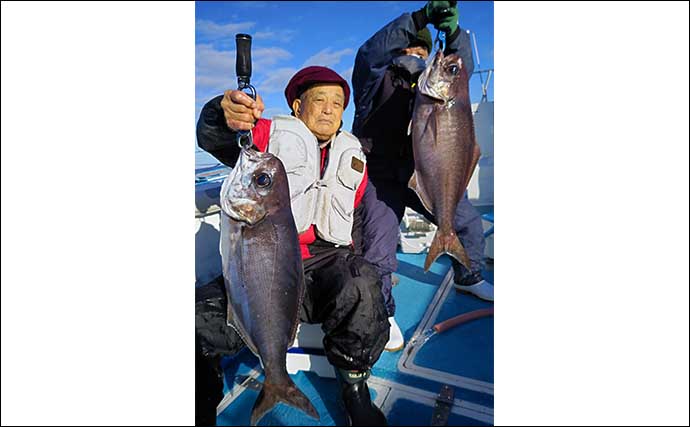【釣果速報】メダイ五目釣りで8kg超え良型本命がゲスト混じりで浮上（福岡）