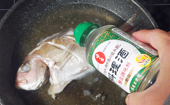 釣魚で作る「手抜き」レシピ：小ダイの潮（うしお）汁　小型だからこそ時短にも