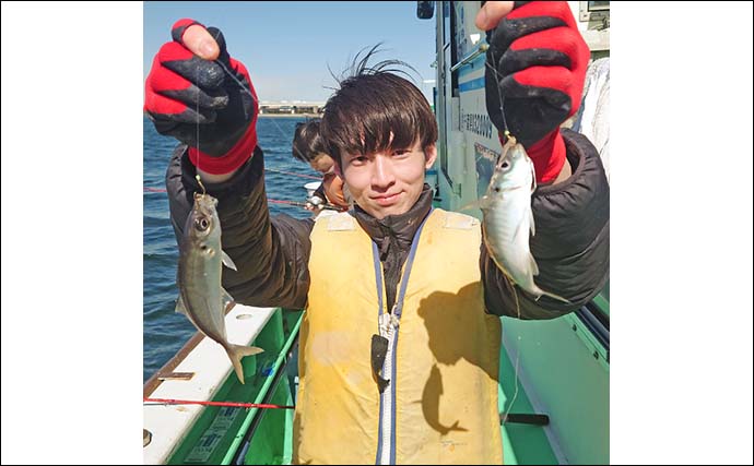 東京湾バチコンアジング釣行でアジ連打【林遊船】カワハギ釣り的誘いが的中？