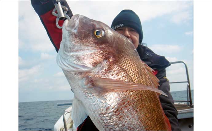 【船のルアー釣り最新釣果】玄界灘のタイラバで10kgの大ダイが堂々参上！（福岡）