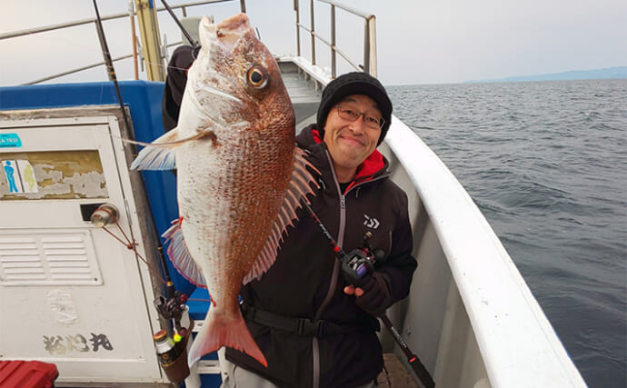 タイラバ＆ジギングで乗っ込みマダイを狙う【三重・南伊勢】根魚混じりで本命手中