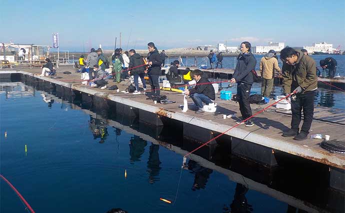 海上釣り堀『J’Sフィッシング』でファミリー釣行を満喫【神奈川】放流タイムで連発