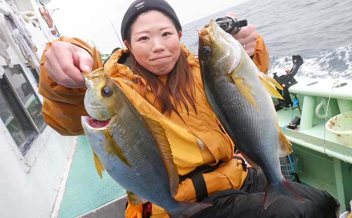【釣果速報】イサキ釣りでゲスト混じりに良型本命キャッチ（愛知）