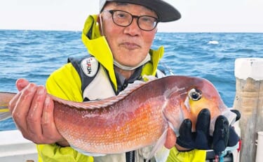 【釣果速報】玄界灘の沖五目釣りで良型アマダイ混じりにレンコダイ数釣り（福岡）