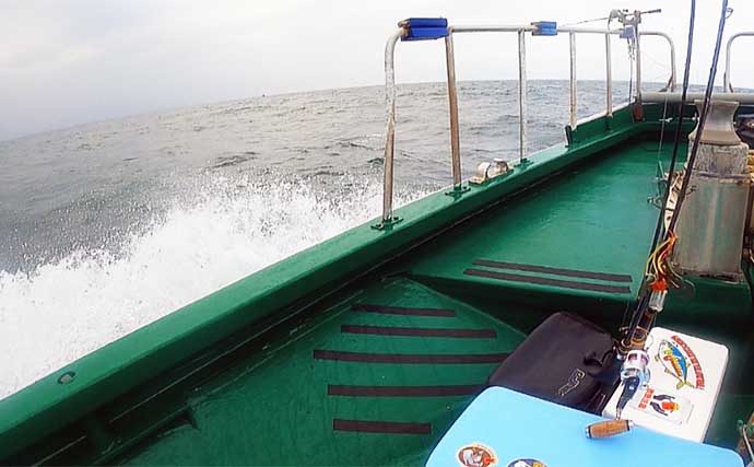 新潟沖ディープタイラバ釣行で良型主体に船中45枚【なかくに丸】強アピールが的中