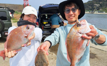 【船釣り釣果速報】タイラバでマダイが順調にヒット中！（愛知）