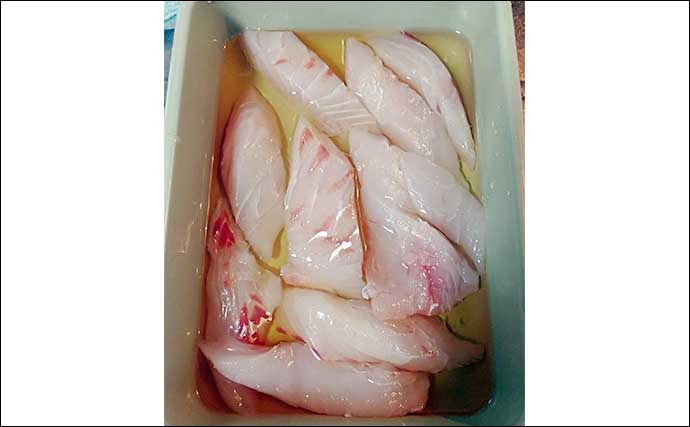 釣魚で作る「ご飯のお供」レシピ：キビレのグリル焼き　まずは白焼きで味わおう