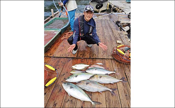 海上釣り堀でカンパチにワラサと青物を連打【三重・和光】放流タイムが好機