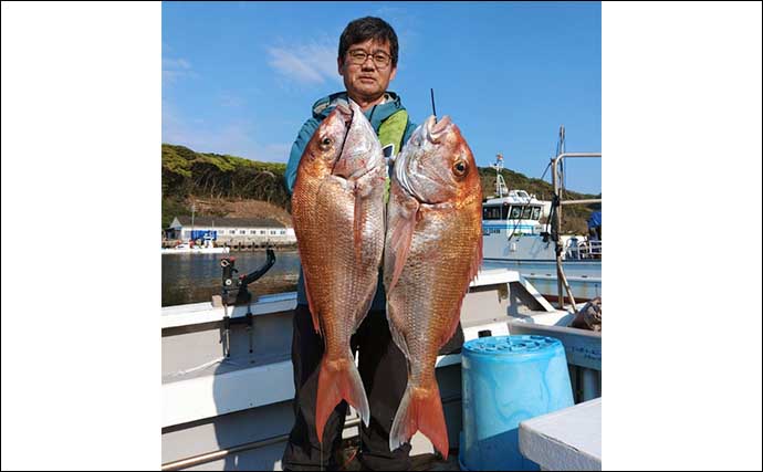 【沖釣り釣果速報】壱岐周辺や五島灘で大型マダイが続々顔出し（長崎・佐賀）