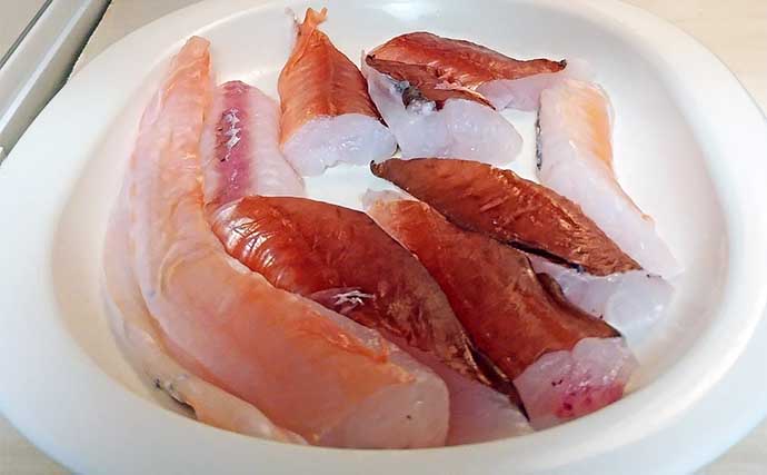 釣った魚で作る「朝ご飯」レシピ：アカヤガラの一夜干し　干して旨味凝縮