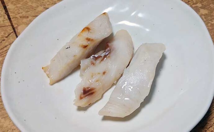 釣った魚で作る「保存＆時短」レシピ：クロのお伊勢焼き　茹ででから焼く